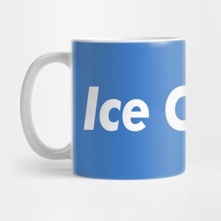 Ice Cream (Blue) Mug